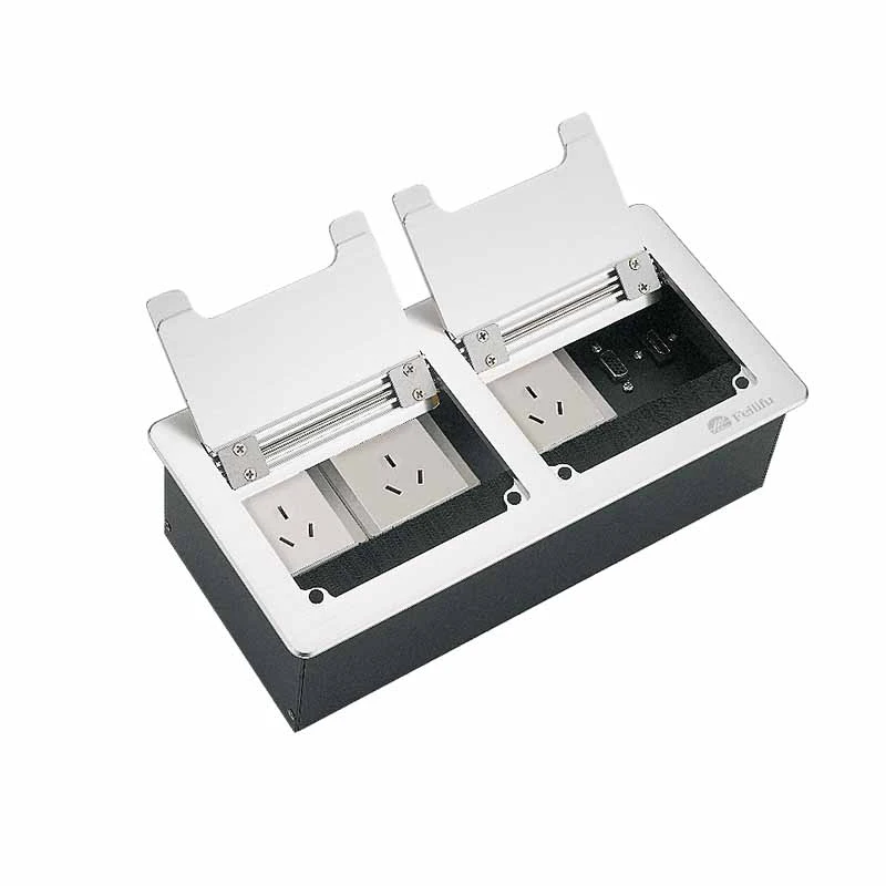 Vula iNkomfa ye-Cover Multifunctional Tabletop Power Socket